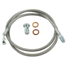 2002-2006 Acura Rsx Master To Slave Cylinder Complete Stainless Clutch Line Kit