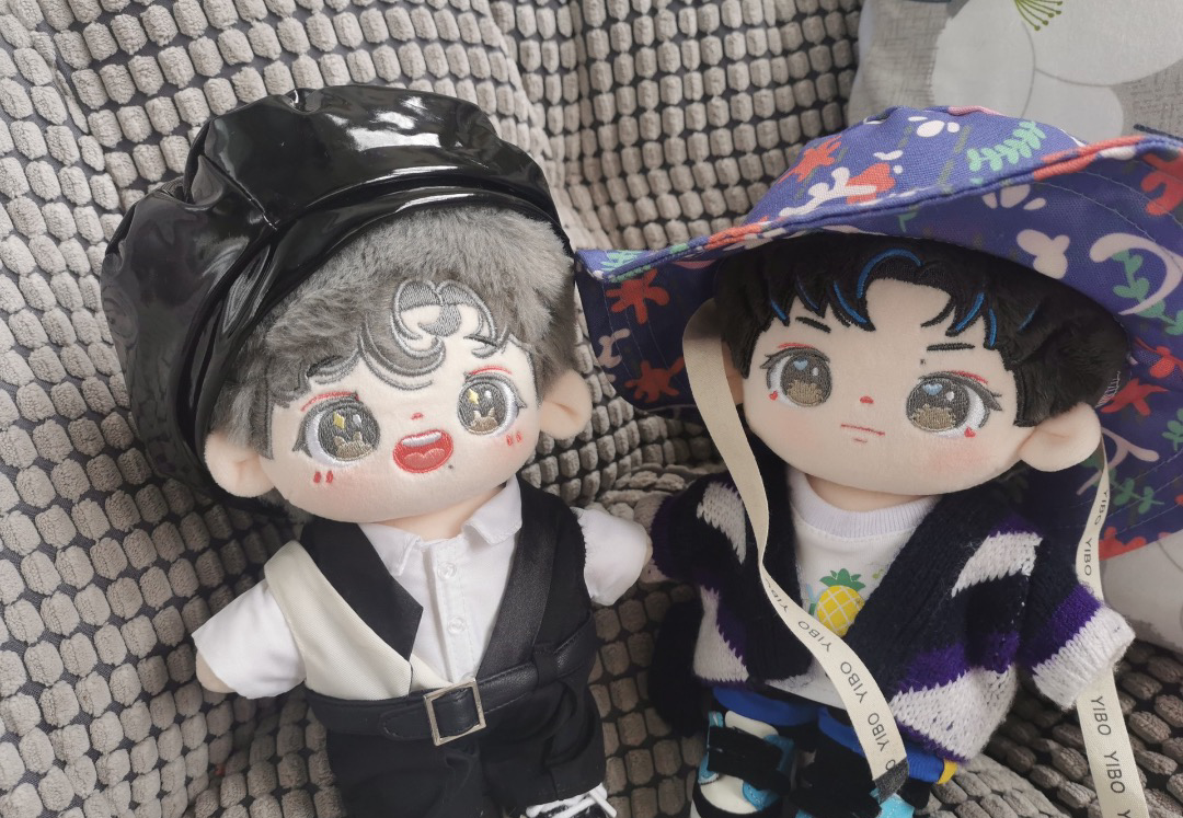The Untamed Xiao Zhan Wang Yibo 20cm Cute Plush Doll Stuffed Toy