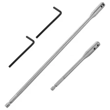 4 Pieces 1/4 Drill Bit Extension Set High Carbon Steel Drill Extension Set 6 ...