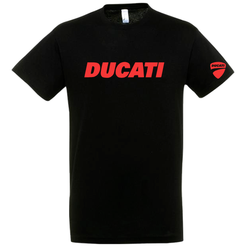 Ducati Inspired Motorcycle Bike Enduro T-shirt Racing Xmas Gift Men TOP PREMIUM - Picture 5 of 8