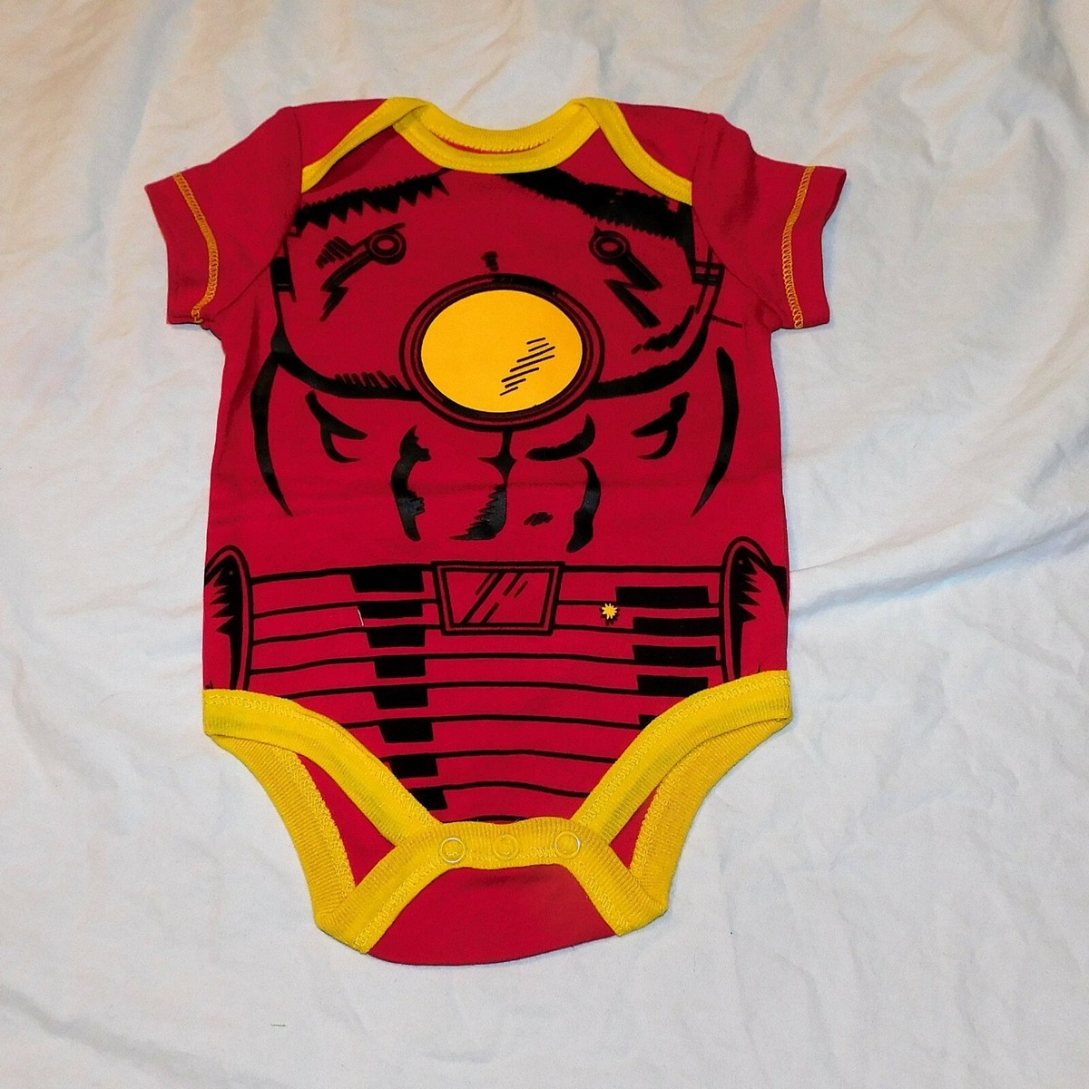 NEW Baby Iron Man One Piece Marvel Avengers Sizes thru 12 Months