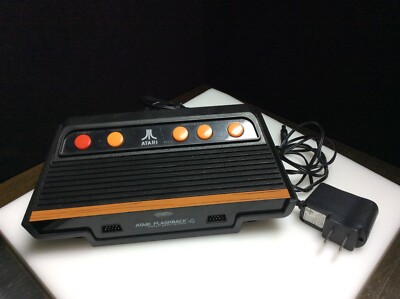 Atari Flashback 4 Retro Home Classic Game Console + power supply NO CONTROLLERS
