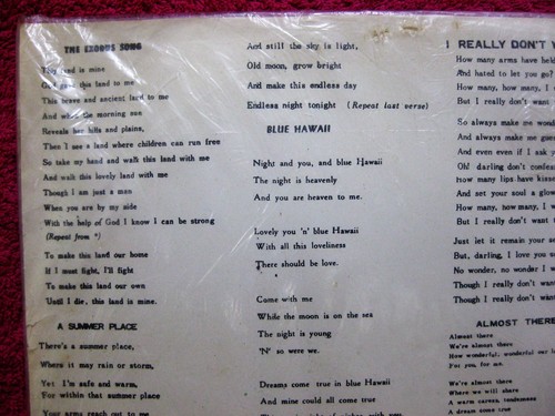 ANDY WILLIAMS- LP Record- Asian Bootleg 1960's -Collectible RARE ! - Picture 9 of 12