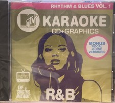 Karaoke and Graphics Music CD MTV Rhythm and Blues Volume 1 On Screen Lyrics CD