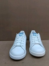 Adidas Stan Smith J Style- S74778, White/blue, Sz 6.5