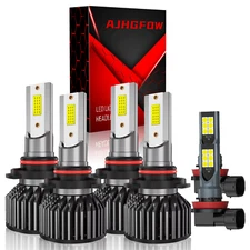 For Toyota Corolla 2009-2016 LED Headlight Bulbs Kit High / Low Beam + Fog Light