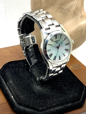 Tissot Women's Watch Swiss Quartz Mother of Pearl Dial Silver