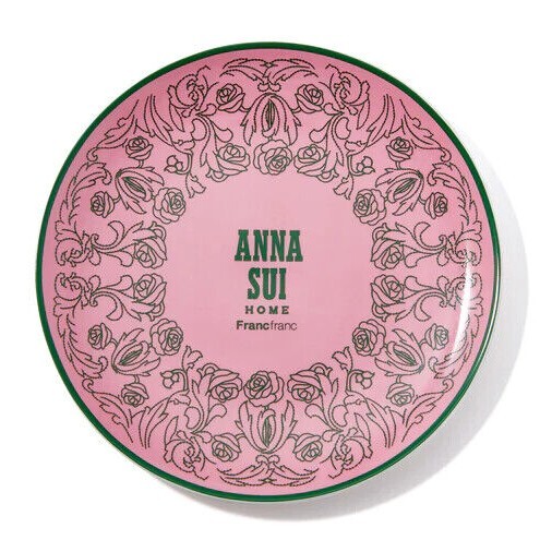 Francfranc ANNA SUI Plate M/L 4 Colors Each Stoneware/Asian Style