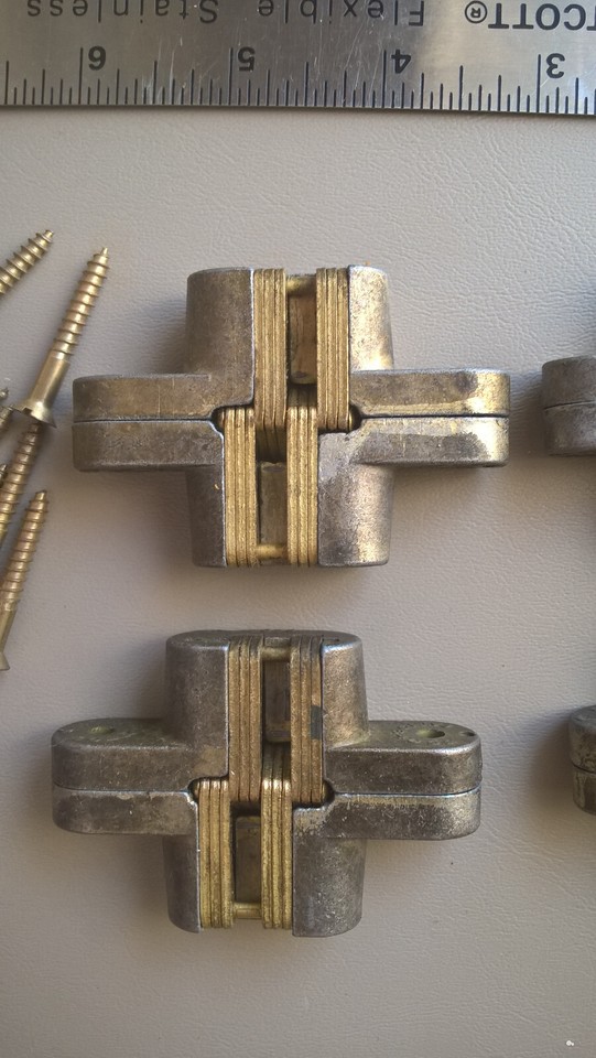 Soss Pair Hinges 212 Invisible Hidden Concealed Door Hardware Home