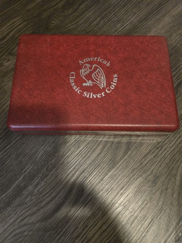 America's Classic Silver Coins Case 1/2 Dollars Quarters Nickels Dimes 