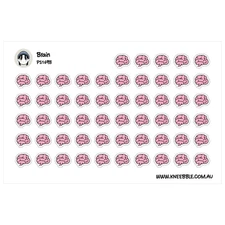 Brain Health Planner Stickers – Mental Wellness & Mindfulness Decals for Organiz