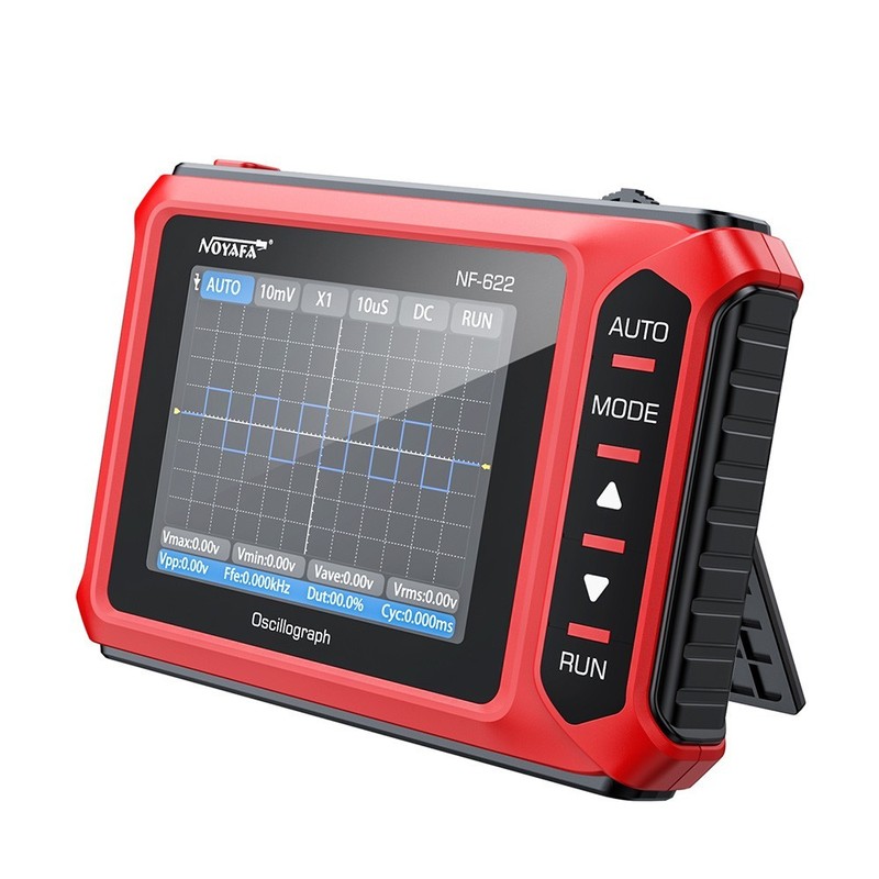 Mini Oscilloscope Handheld Auto Function Digital Oscilloscope 2.5MS/s 1KHZ