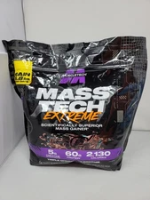 Muscletech High-Protein Mass Gainer Triple Chocolate Brownie, 6LB - Mass Tech...