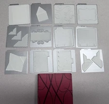 Lot Of 12 Quickutz Revolution 4x4 Dies And Storage.