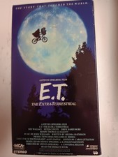 E.T. The Extra-Terrestrial VHS 1982 Sci-Fi Family MCA Home Video