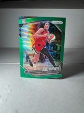 2025 Panini Prizm WNBA Green Prizm #15 Aaliyah Nye Las Vegas Aces