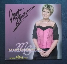 B1253 Marjan Berger Autogrammkarte original signiert