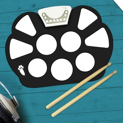 Monsterzeug Mobiles E-Drum Pad - elektronisches Schlagzeug Set