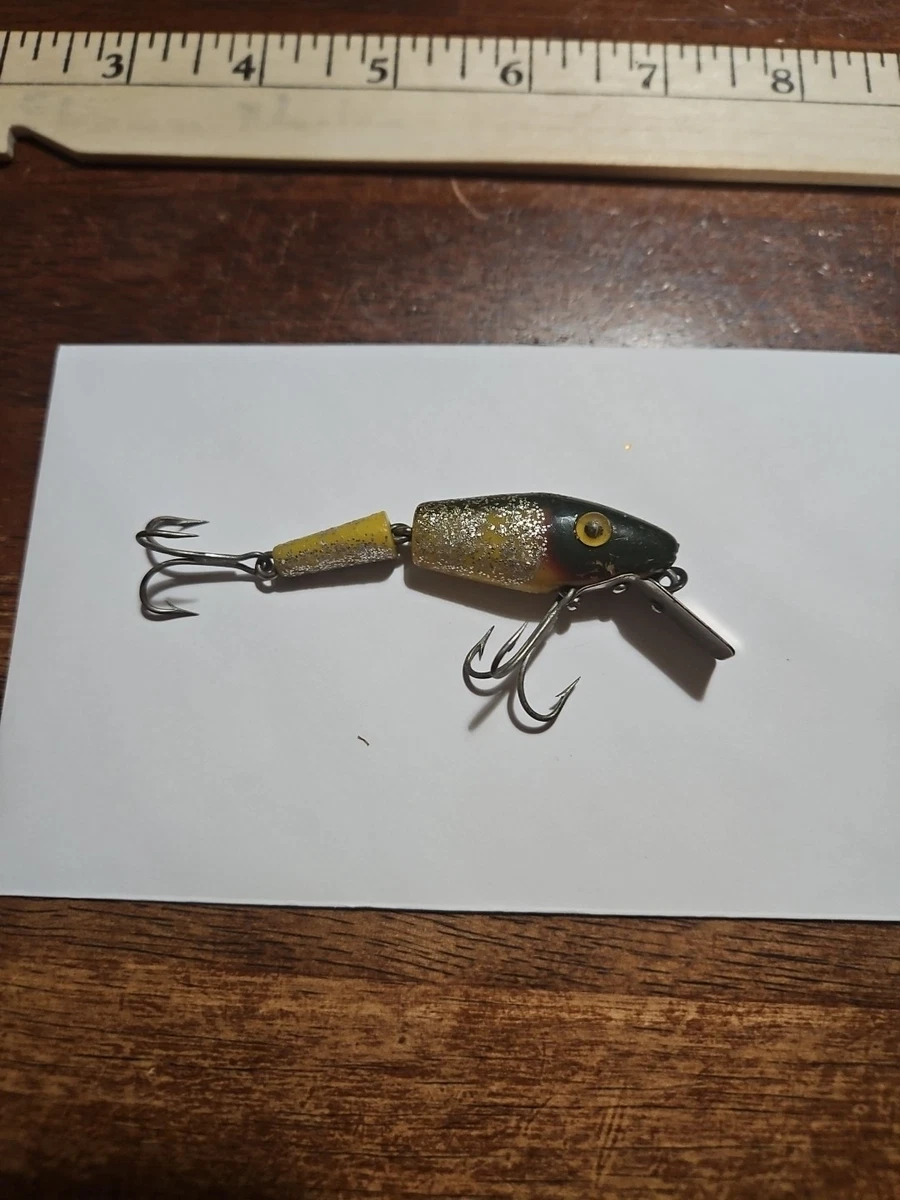 6 Leures De Pêche Vintage L&S - Crankbait Joints Et Miroir - Panfish