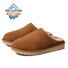  Authentic UGG Men's Classic Slip-On, Chestnut, Medium Width, Lightweight