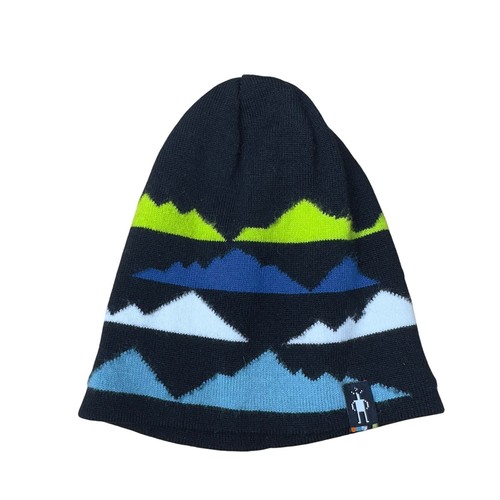 Smartwool Youth Toddler Boys Beanie Hat Reversible Merino Wool Ski Snowboard - Picture 1 of 4