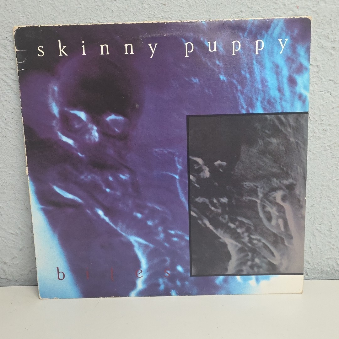 Skinny Puppy Bites w/Insert 1986 Vinyl LP EX Nettwerk NTL-30002 Industrial Cyber