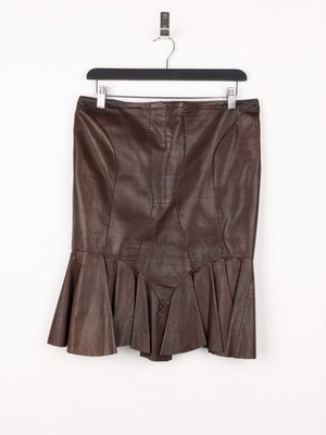 Yves Saint Laurent Rive Gauche by Tom Ford SS03  Anatomic  Leather Ruffle Mermai