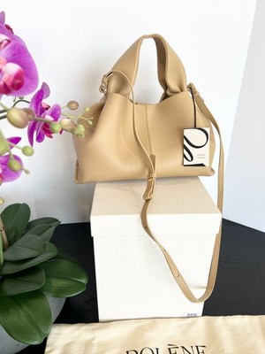 Authentic Polène Paris Numéro Neuf Crossbody Handbag in color Textured Sand