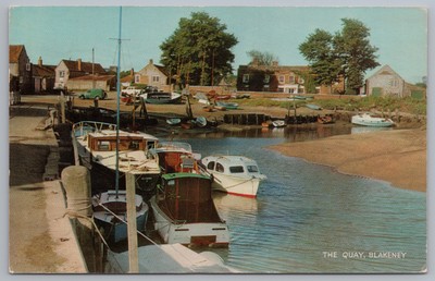 Postkarte Der Kai Blakeney 1972 verschickt