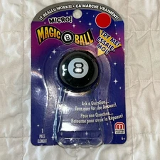 NEW Mini Micro Magic 8 Ball Toy Collectible Sealed - Pocket Size Great for Gifts