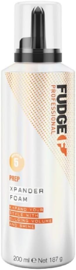 Fudge Professional Xpander Foam, Volumizing Hair Mousse, Adds Volume and Shine, Unisex, 200 ml - Image 4
