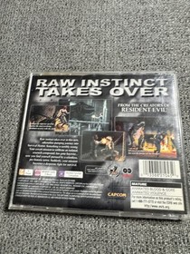 Dino Crisis PS1 PlayStation 1 Complete CIB with Bonus Disc