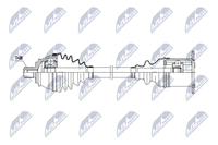 NTY Antriebswelle NPW-AU-055 FüR Audi