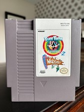 Tiny Toon Adventures 2 Trouble in Wackyland Nintendo NES Video Game Pak Cartridg