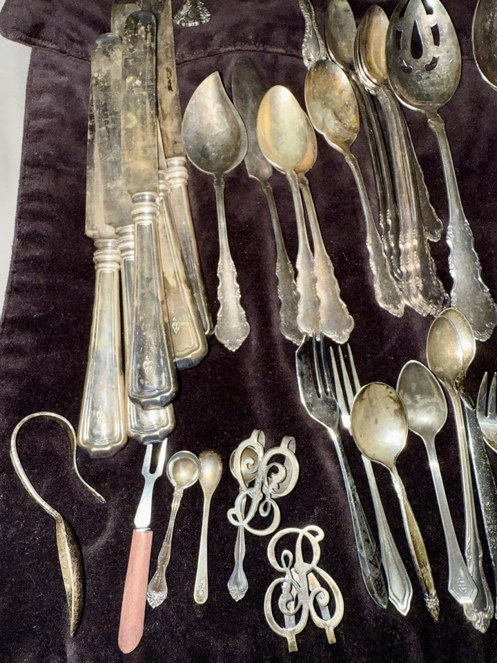 Old Mixed Silverware Reed&Barton Westmoreland Simeon L. & George H. Rogers Co - Изображение 2 из 4