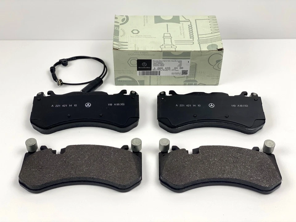 Pastillas de freno delanteras originales OEM para Mercedes Benz S63 S65 2014-2021 AMG A0004204400 Foto 2 de 4