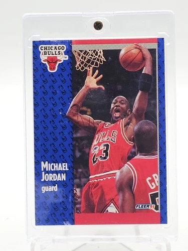MICHAEL JORDAN 1991-92 FLEER #29 BASKETBALL CHICAGO BULLS Q5194