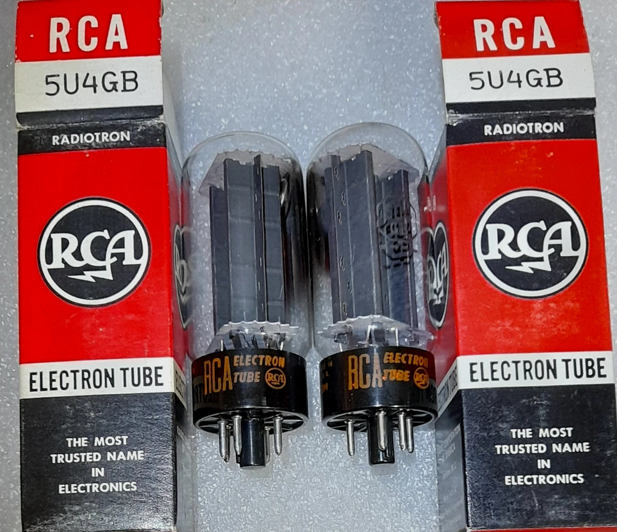 RCA 5U4GB 整流管　ブラックプレートNOS 3本セット Rca 5u4gb Nos for sale | eBay