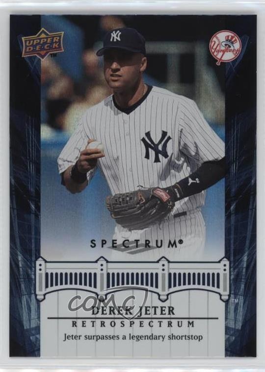 2008 Upper Deck Spectrum Derek Jeter Retrospectrum Derek Jeter #DJ90 HOF 0t2