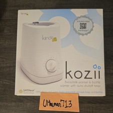 Nowy podgrzewacz do butelek dla niemowląt Kiinde Kozii z automatycznym wyłączaniem timer bezpieczeństwo bez pary
