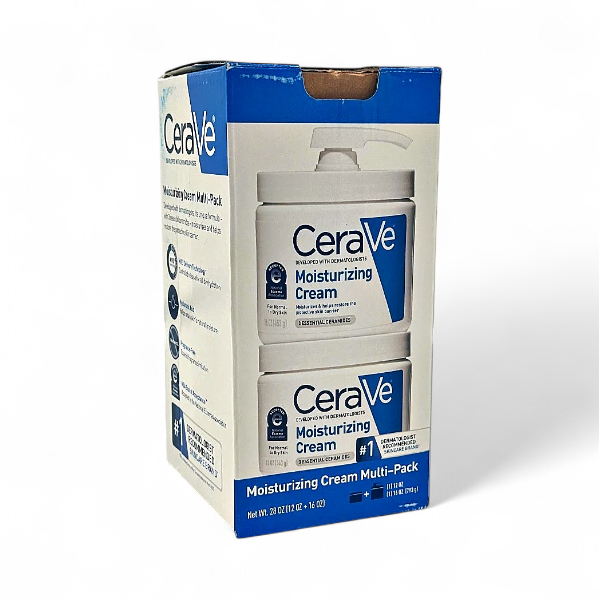 CeraVe Moisturizing Cream Multi-Pack w 3 Essential Ceramides