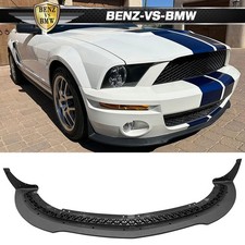 Fits 07-09 Ford Mustang Gt500 Oe Style Front Bumper Lip Valance Panel Spoiler Fits 07-09 Ford Mustang Gt500 Oe Style Front Bumper Lip Valance Panel Spoiler