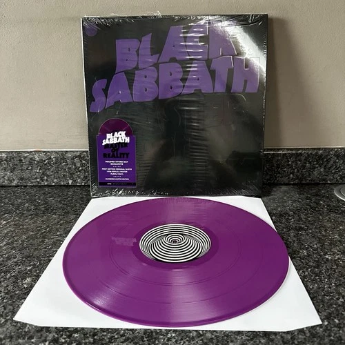 PURPLE VINYL LP BLACK SABBATH MASTER OF REALITY NUMBERED 2928 NEW NOT SEALED