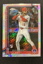 2025 Topps Chrome Update Series - Matthew Lugo #USC166 Toppsfractor (RC)