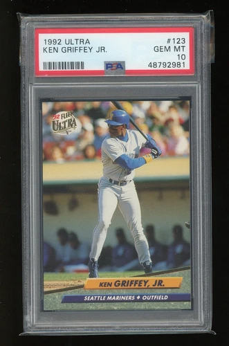 1992 Ultra #123 Ken Griffey, Jr. PSA 10