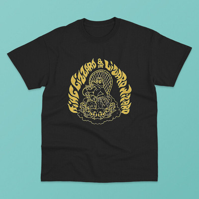 King Gizzard And The Lizard Wizard Gator Smoking Version T Shirt Full Size S-5XL