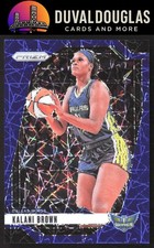 2024 Panini Prizm WNBA #29 Kalani Brown Blue Velocity Prizms