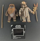 Star Wars Ewoks Wicket Logray Figures Power Force Freeze Frame Loose Complete