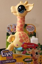 Little Live Pets Gotta Go Giraffe Gigi Interactive Plush Toy NEW
