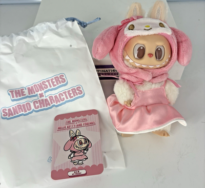 Pop Mart Labubu X Sanrio Hello Kitty & Friends Vinyl Plush Pendant